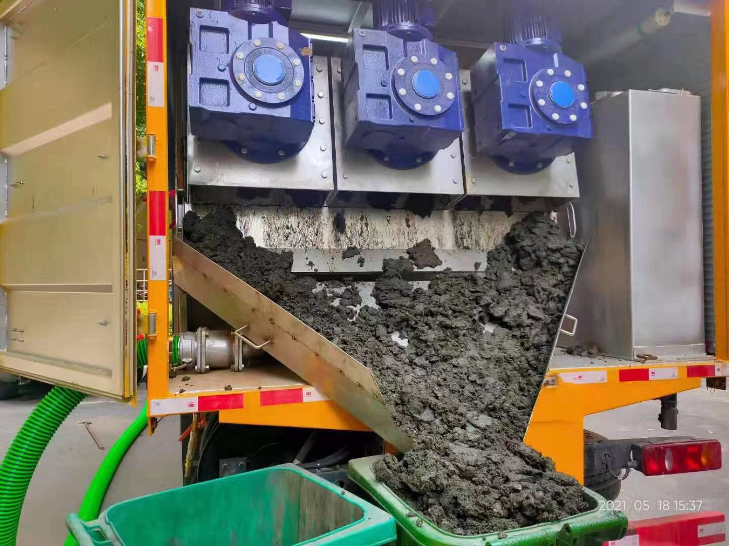 宽甸化粪池清掏城市维护站-泥浆净化干湿分离处理